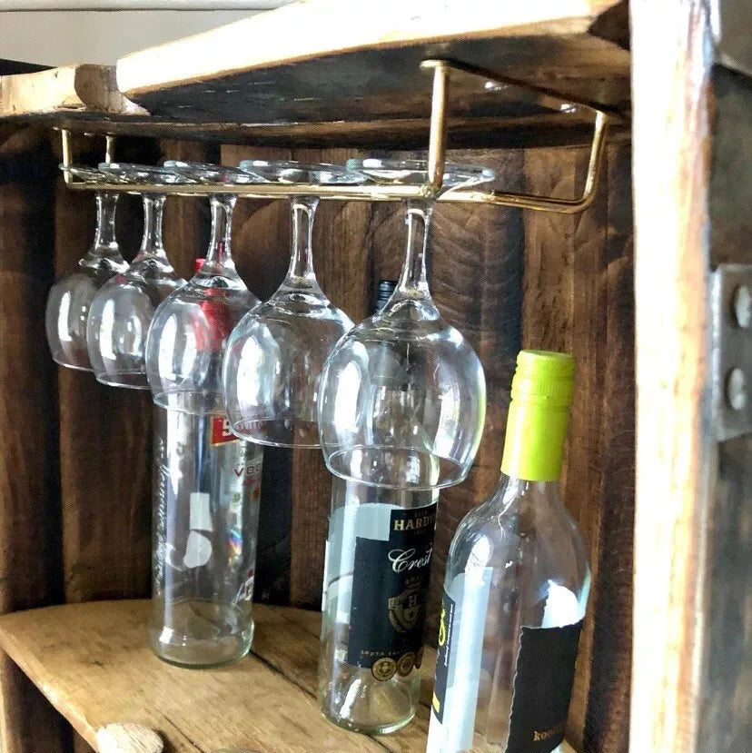 Barrel bar - oak whisky barrel - home bar - display cabinet - Half Barrel